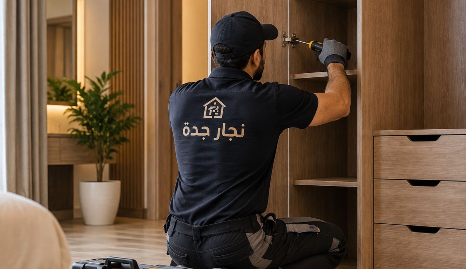 فك وتركيب الأثاث الخشبي